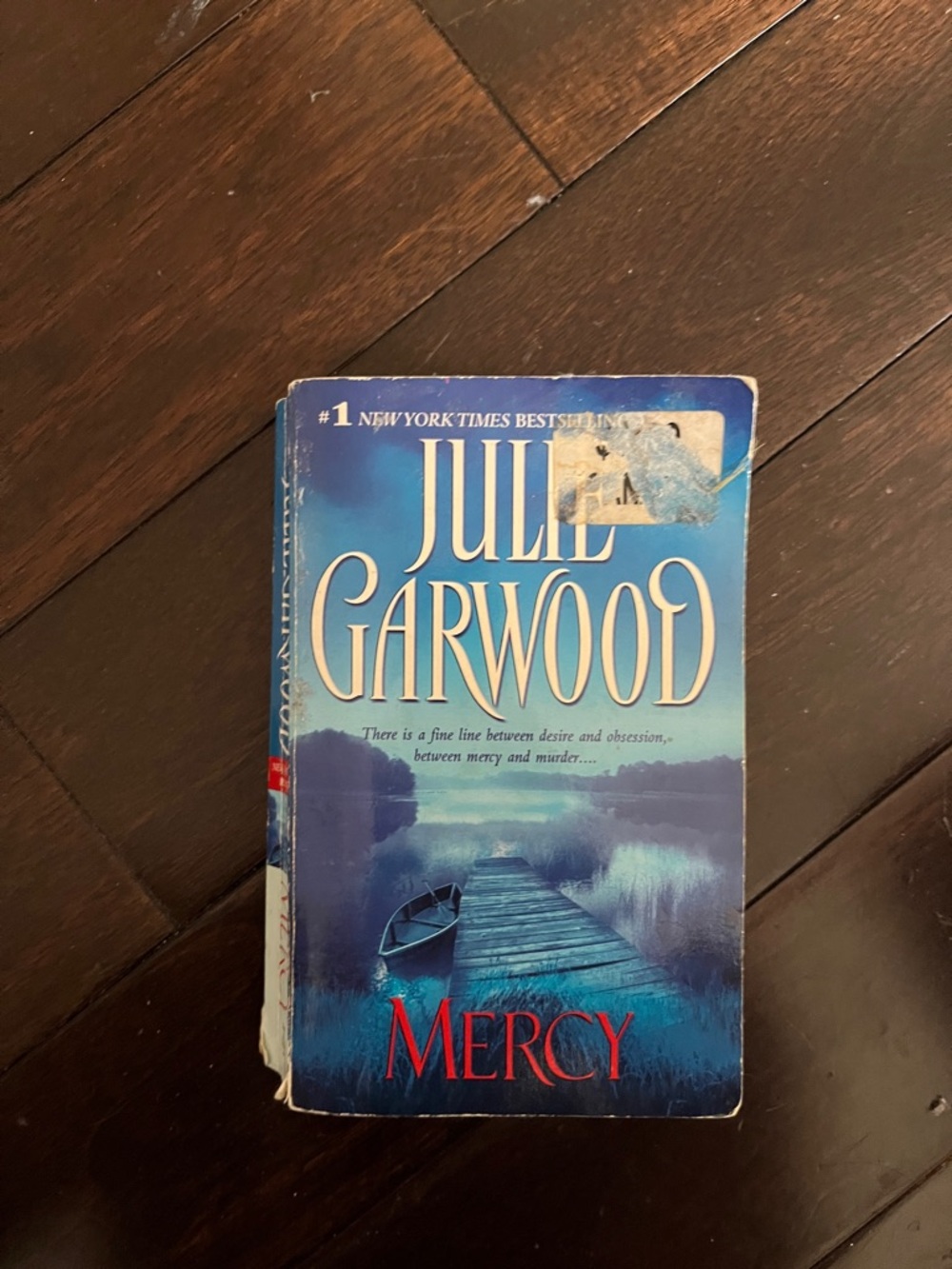 Julie Garwood "Mercy" Paperback Novel - Blue Cover